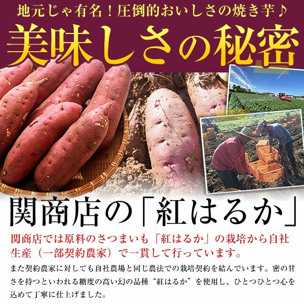 関商店 紅はるか 冷凍焼き芋 スミフル ヨネカワフーズ 茨城県産